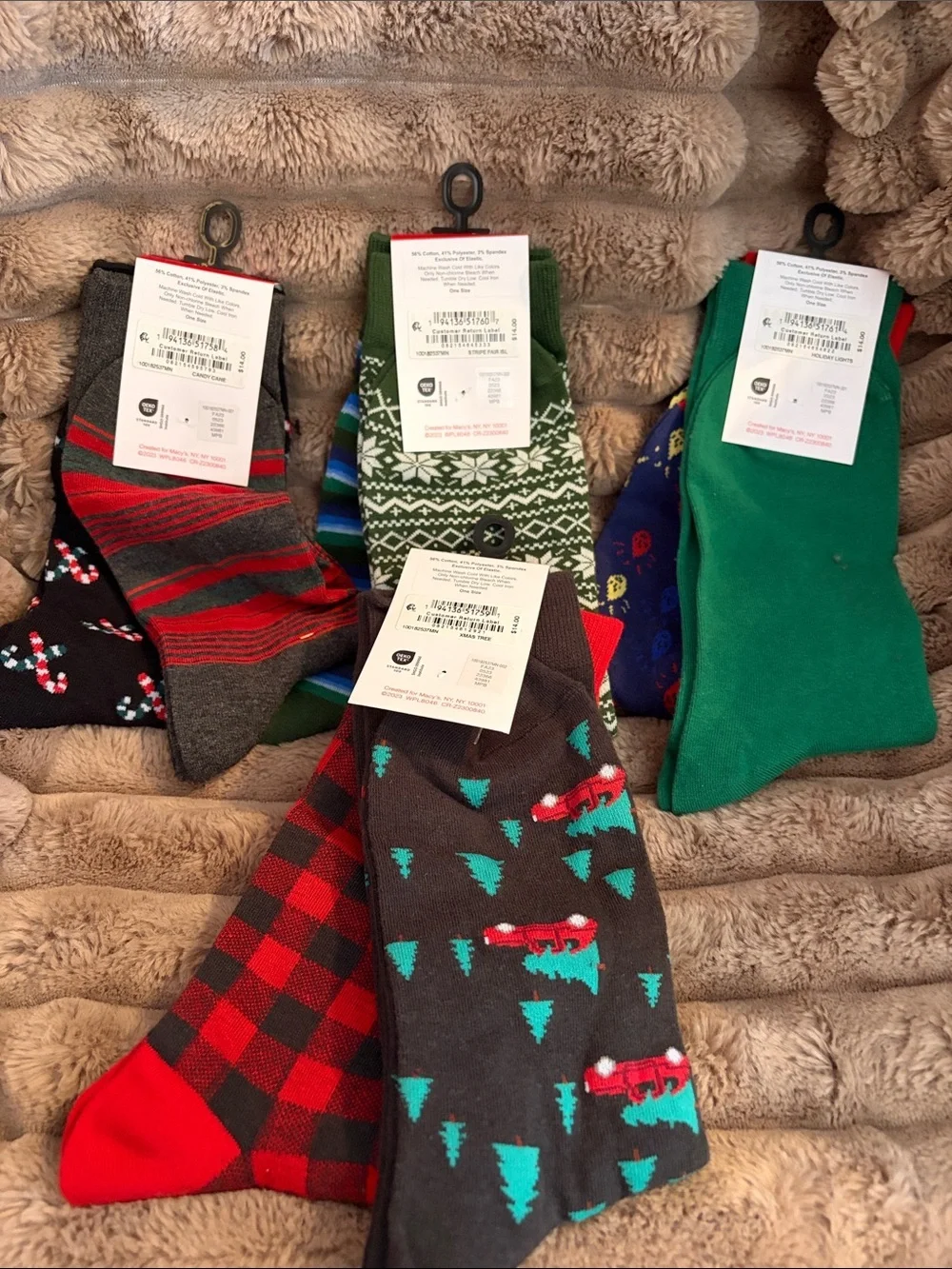 Club Room Women’s Crew Socks 4 Two Pairs.